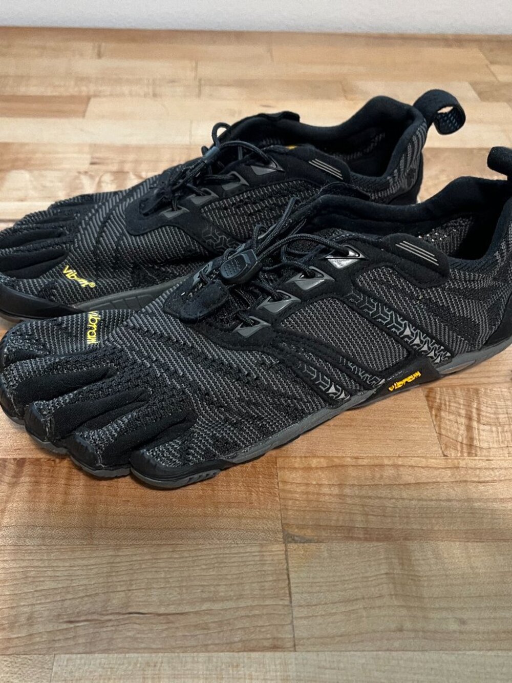 Women's 8 EU39 Vibram Fivefingers KMD Evo Barefoot Running Shoes Black 15W4001